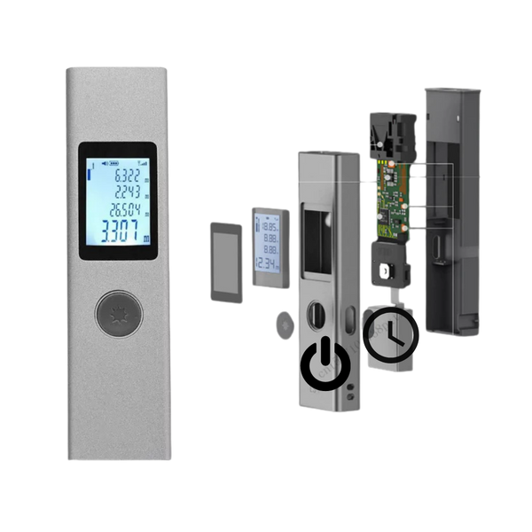Digital Laser Range Finder For Quick Accurate Distance Measurements