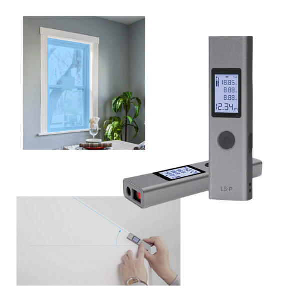 Digital Laser Range Finder For Quick Accurate Distance Measurements