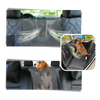 See Through Mesh Window Dog Car Seat Cover With Waterproof Anti Slip Layer