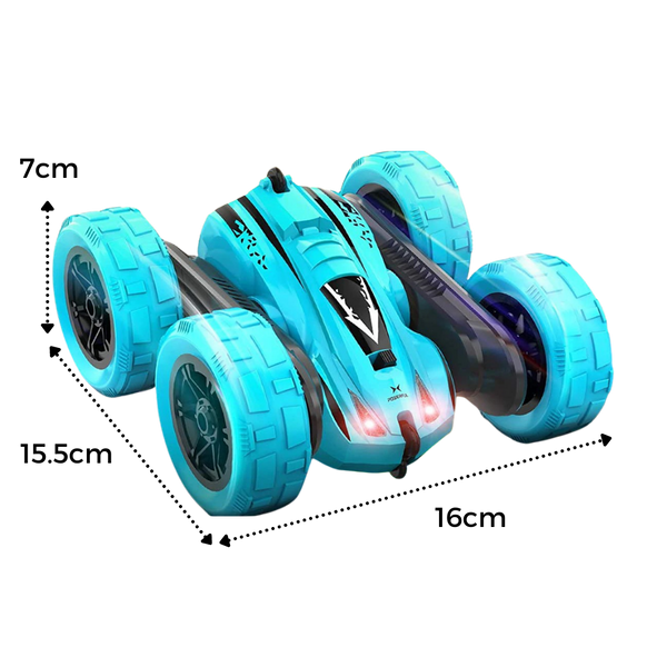Dual Sided RC Car With 360 Turning And LED Headlights For All Terrain