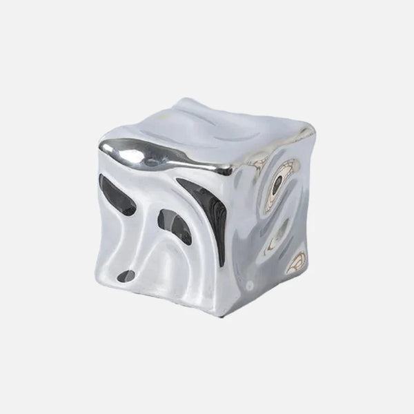 Draped Cube Ornament