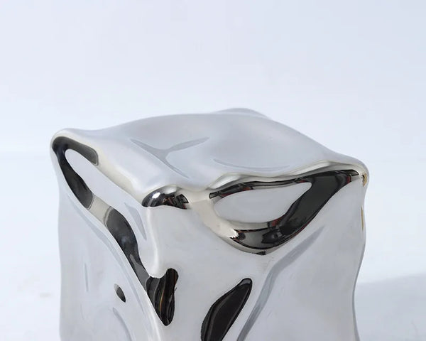 Draped Cube Ornament