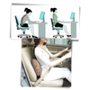 Ergonomic Memory Foam Seat Cushion For All Day Comfort And Back Support