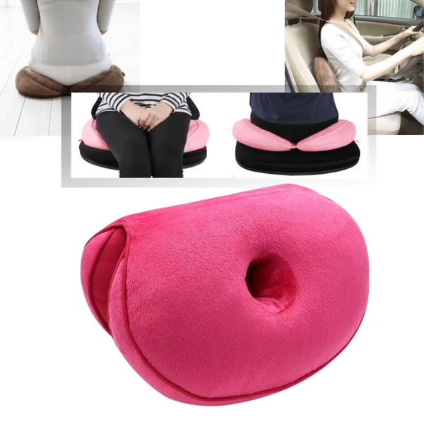 Ergonomic Memory Foam Seat Cushion For All Day Comfort And Back Support