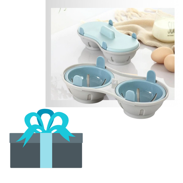 Efficient Microwave Egg Steamer Box For Quick Breakfast Prep