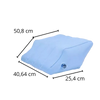 Leg Elevation Pillow For Improved Circulation And Back Relief
