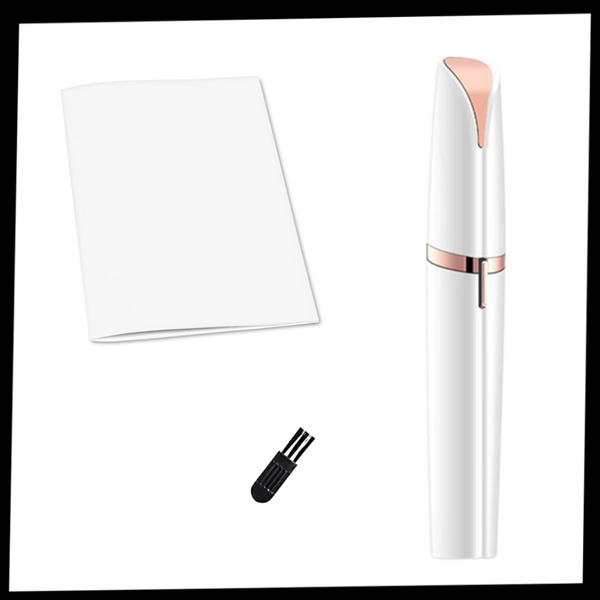 Electric Eyebrow Trimmer For Precise Painless Shaping With Built In Light