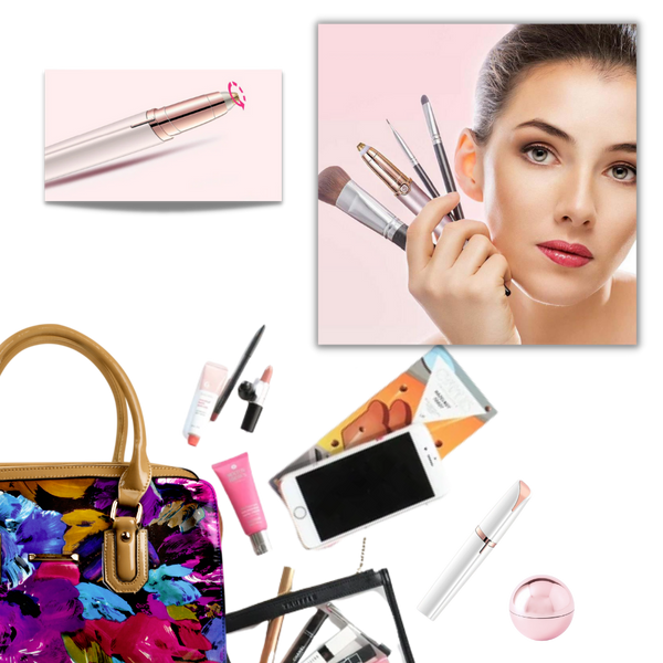 Electric Eyebrow Trimmer For Precise Painless Shaping With Built In Light