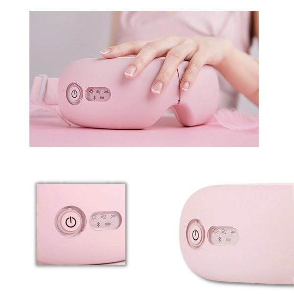 Eye Comfort Massager For Relaxation With Heat Bluetooth Music And Adjustable Strap