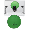 Portable Collapsible Green Screen Backdrop for Video Calls