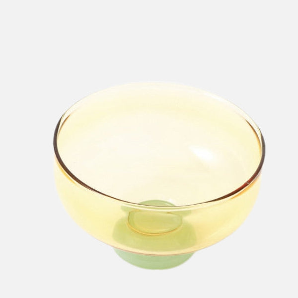 Ela Glass Ice Cream Bowl Coupes & Spoon