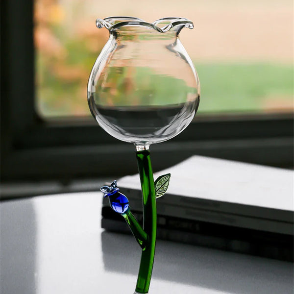 Enchanted Garden Wine Glass