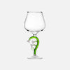 Enchanted Garden Wine Glass