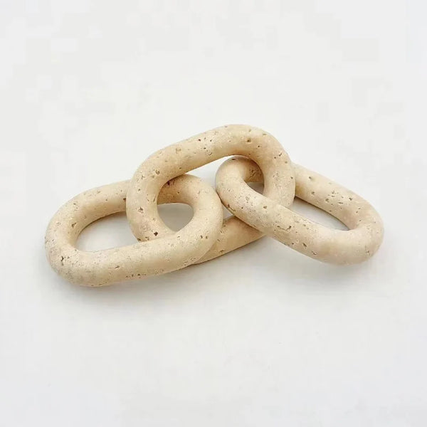 Ethereal Handcrafted Stone Chain Links