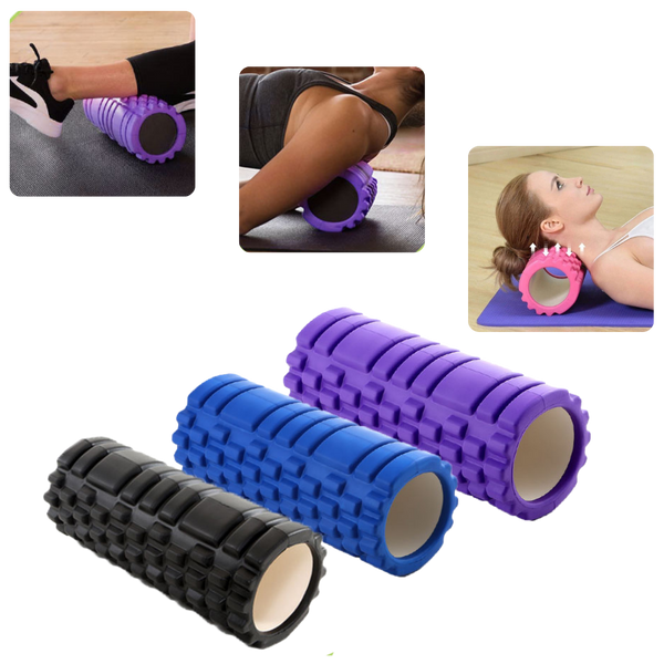 Multizone Foam Massage Roller For Whole-Body Recovery And Relaxation