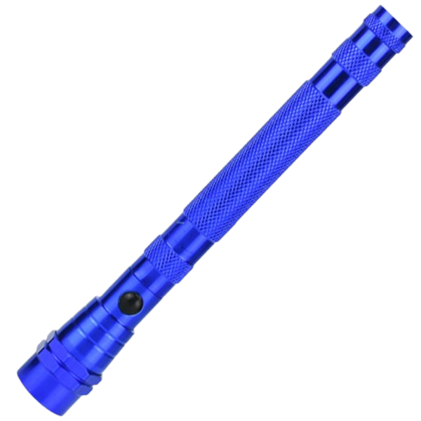 Extendable Magnetic LED Flashlight With Magnetic Pickup Tool