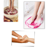 Three In One Shower Foot Massager Mat With Scrubber And Cleaner For Spa Feet