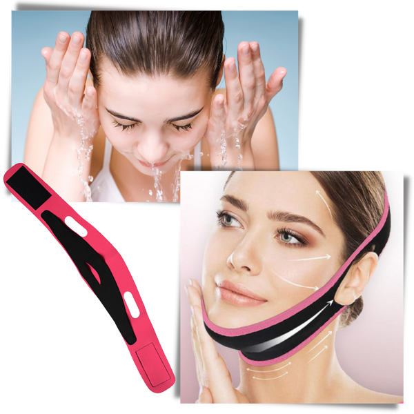 Elastic Face Lift Strap for Defined Jawline and Youthful Contour
