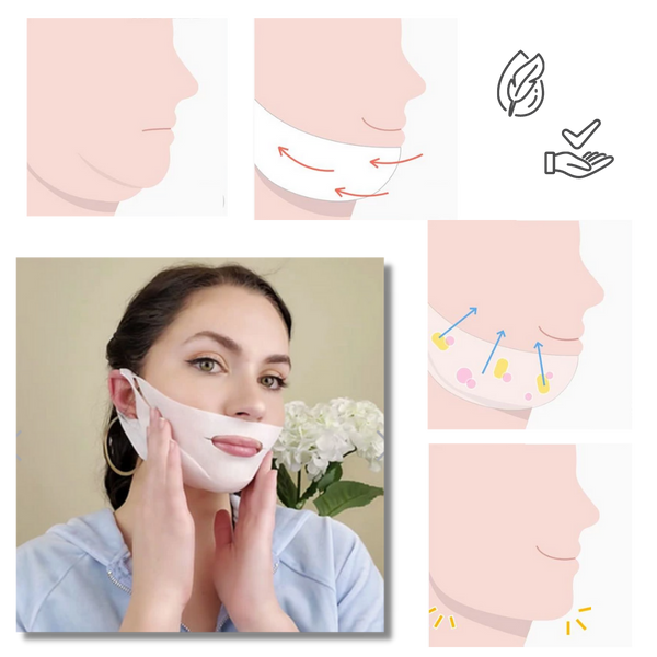 Premium Lifting Facial Mask For Contouring And Slimming