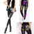 Contoured High-Waist Faux Leather Trousers For Slimming Silhouette
