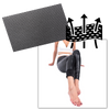 Contoured High-Waist Faux Leather Trousers For Slimming Silhouette