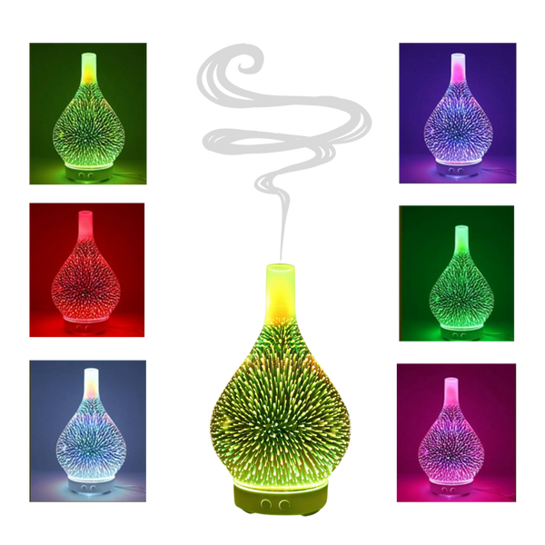 Vase Style Essential Oil Diffuser For Aromatherapy And Air Purification