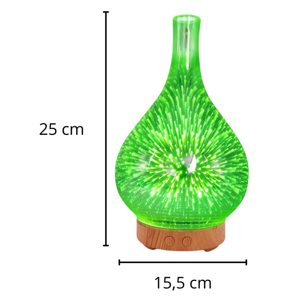 Vase Style Essential Oil Diffuser For Aromatherapy And Air Purification