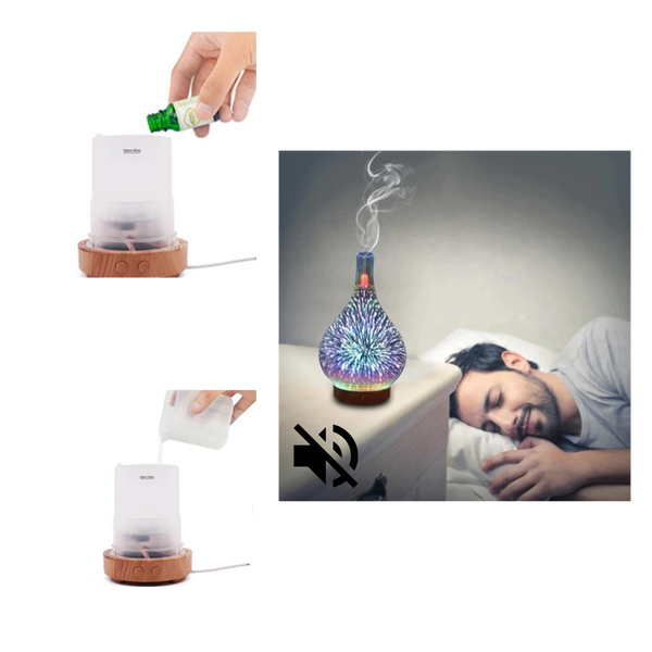 Vase Style Essential Oil Diffuser For Aromatherapy And Air Purification