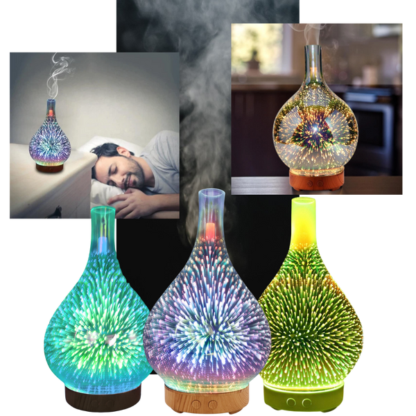 Vase Style Essential Oil Diffuser For Aromatherapy And Air Purification