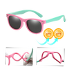 Polarized Kids Sunglasses With Flexible Frame For UV Protection