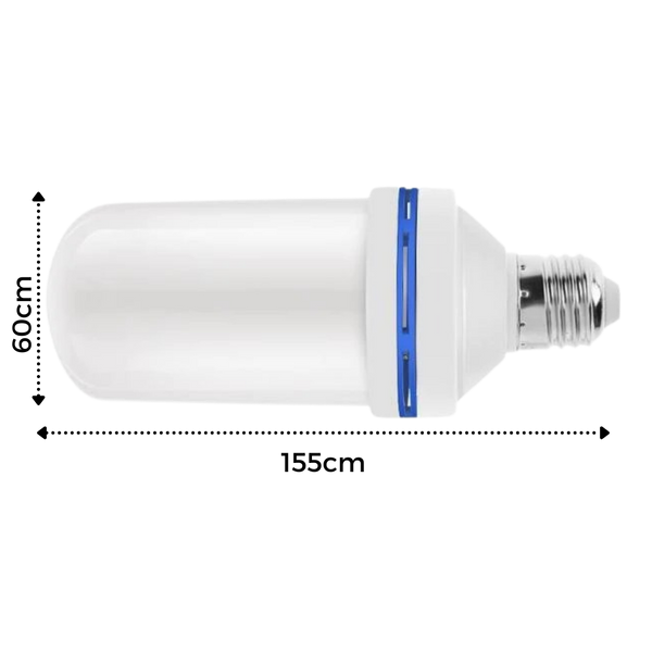 Premium LED Flame Lamp With Realistic Flicker For Cozy Ambience
