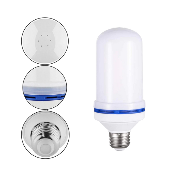 Premium LED Flame Lamp With Realistic Flicker For Cozy Ambience