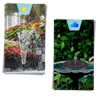 Sun Powered Floating Water Fountain With Interchangeable Nozzles Attract Birds
