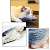 Rechargeable Flopping Fish Cat Toy With Built In Catnip For Active Play