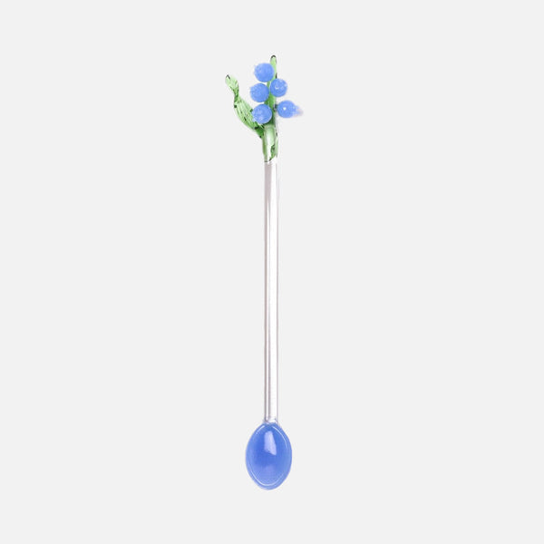 Floral Glass Stirrer