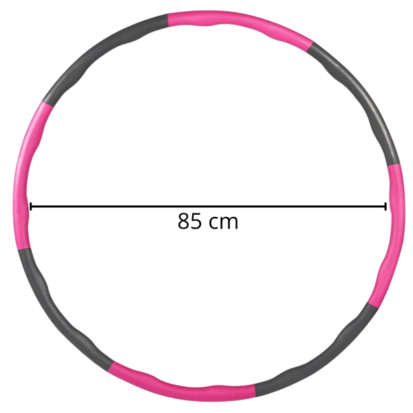 Padded Adjustable Fitness Hula Hoop for Calorie Burn