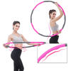 Padded Adjustable Fitness Hula Hoop for Calorie Burn