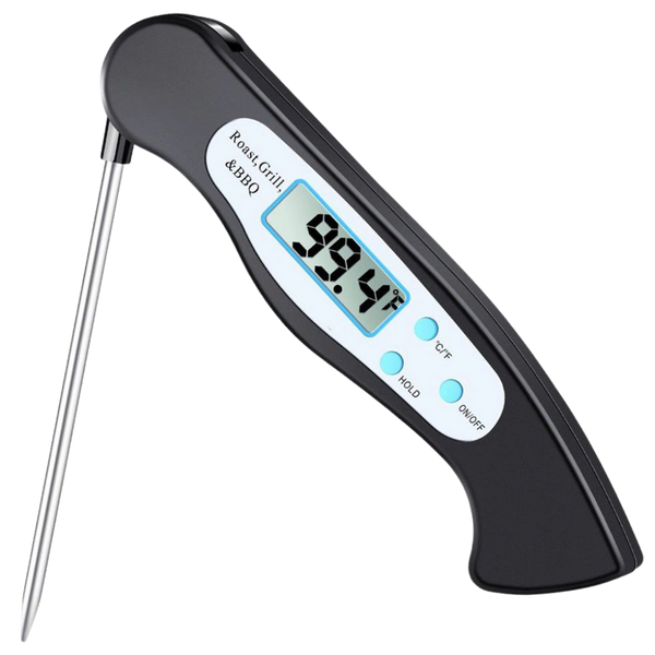 Foldable Instant Read Digital Food Thermometer For Perfect Doneness