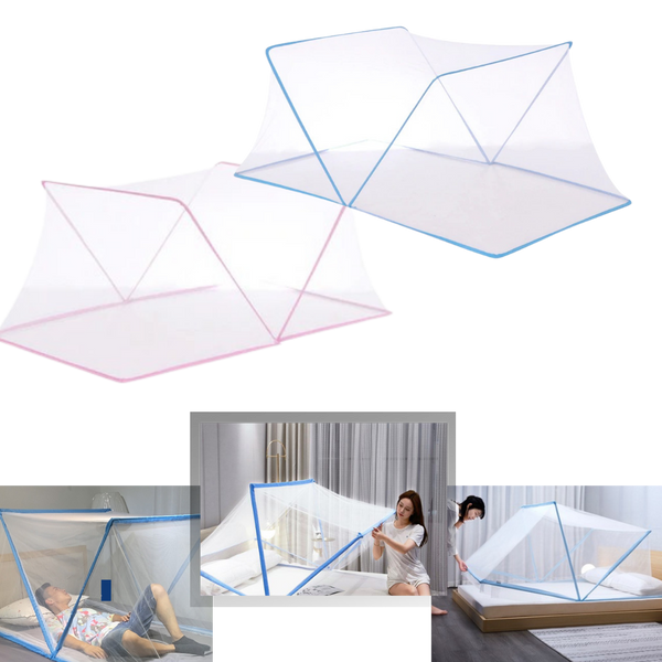 Breathable Foldable Bed Mosquito Net for Easy Setup at Home