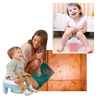 Portable 3 In 1 Toddler Potty Seat With Foldable Design