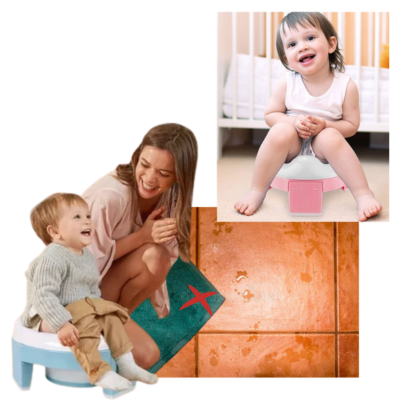 Portable 3 In 1 Toddler Potty Seat With Foldable Design