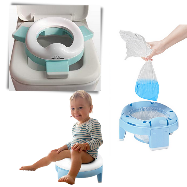 Portable 3 In 1 Toddler Potty Seat With Foldable Design