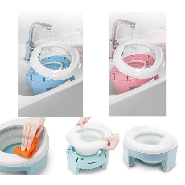 Portable 3 In 1 Toddler Potty Seat With Foldable Design