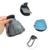 One Handed Foldable Poop Scoop With Bag Dispenser For Easy Cleanup