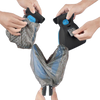 One Handed Foldable Poop Scoop With Bag Dispenser For Easy Cleanup
