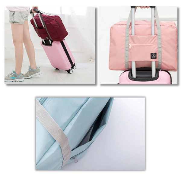 Waterproof Foldable Travel Bag With Large Capacity And Pockets