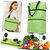 Expandable Trolley Tote For Groceries, 30L, Waterproof And Durable