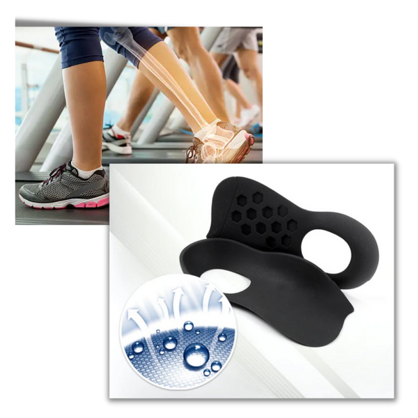 Premium Orthotic Insoles For Flat Feet With Arch Support And Comfort