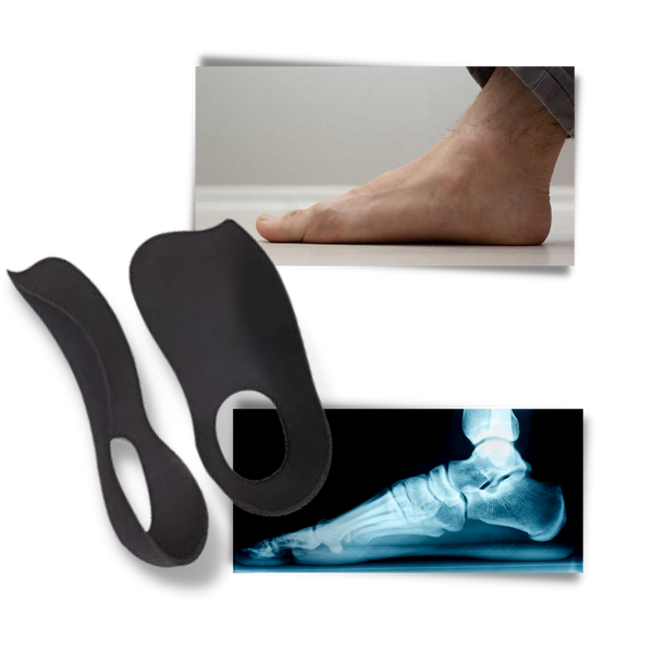 Premium Orthotic Insoles For Flat Feet With Arch Support And Comfort