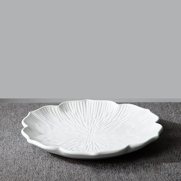 French Leaf Nature Inspired Plates